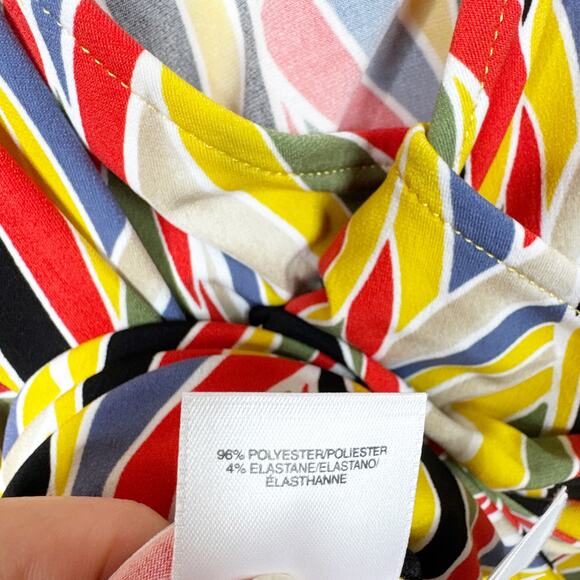 Anne Klein Retro Wrap Dress - Picture 8 of 8